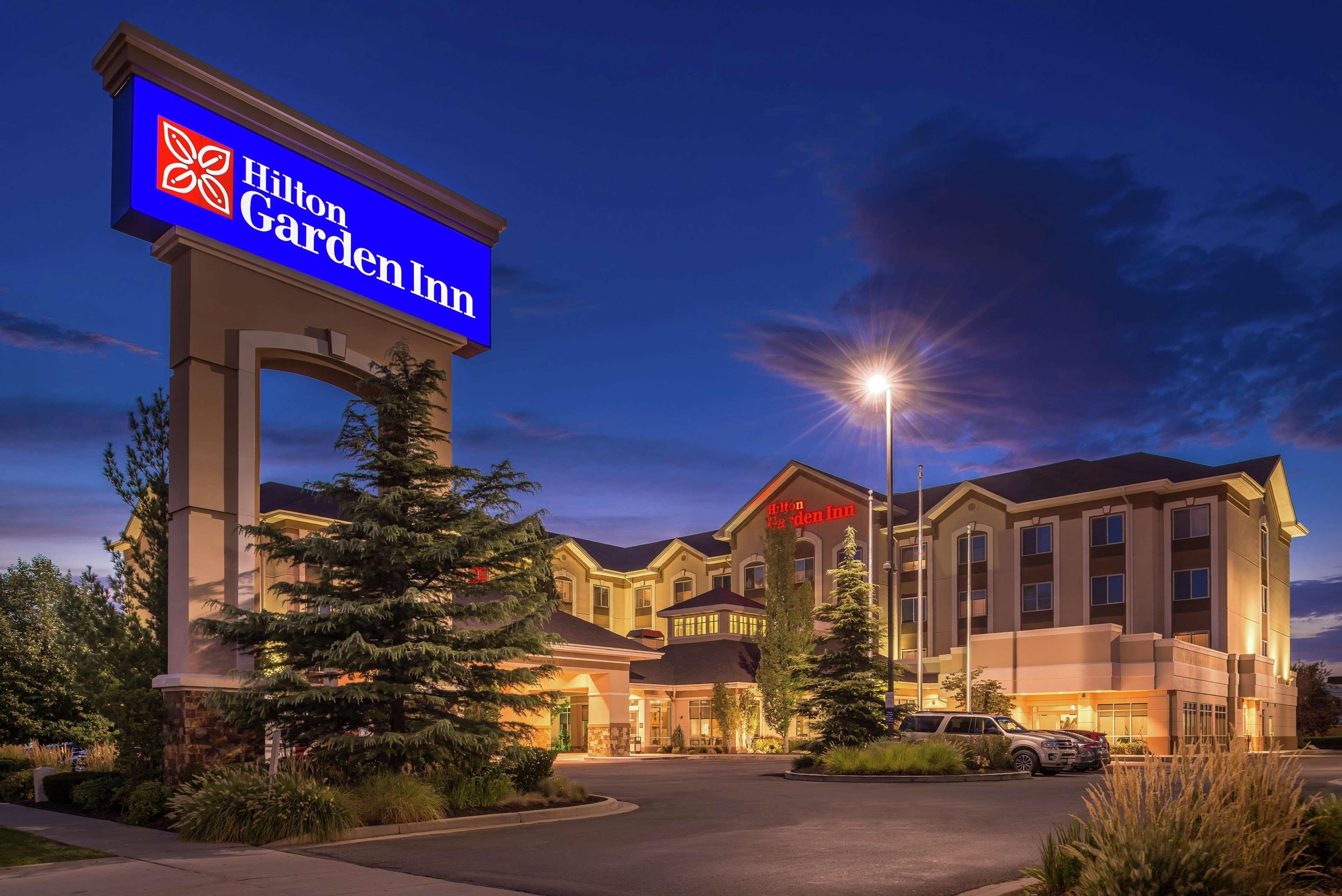 Hilton Garden Inn Salt Lake City Downtown Exterior foto